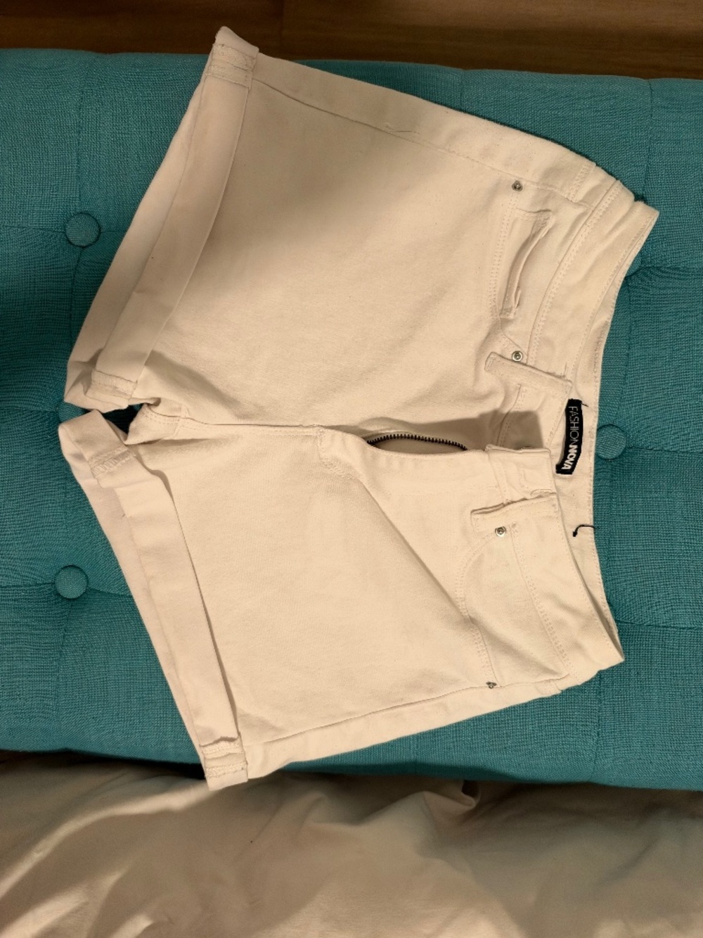 Fashion Nova white shorts